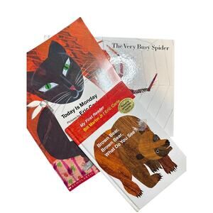 Eric Carle Kids Book Bundle – Brown Bear + More